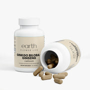 Ginkgo Biloba + Ginseng Supplement | Boost Energy & Mental Focus