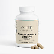 Ginkgo Biloba + Ginseng Supplement | Boost Energy & Mental Focus