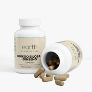 Ginkgo Biloba + Ginseng Supplement | Boost Energy & Mental Focus