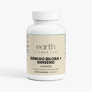 Ginkgo Biloba + Ginseng Supplement | Boost Energy & Mental Focus