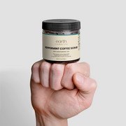Peppermint Coffee Scrub