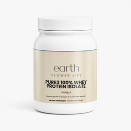 Pure3 100% Whey Protein Isolate (Vanilla) | Boost Muscle Growth & Recovery