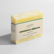 Lemongrass & Sage Soap | Gentle Daily Cleansing for Sensitive Skin