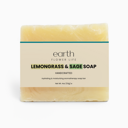 Lemongrass & Sage Soap | Gentle Daily Cleansing for Sensitive Skin